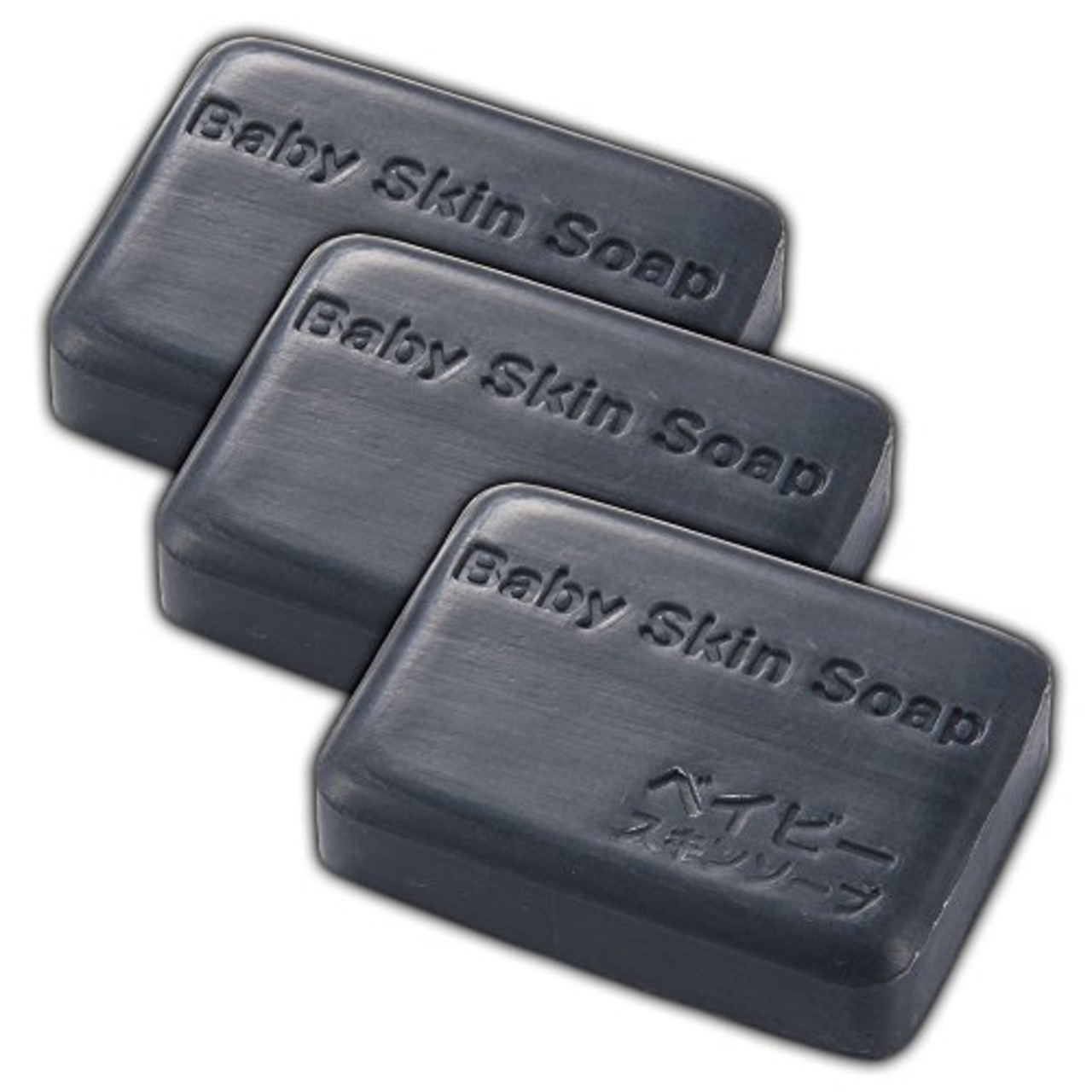 Baby skin soap ベイビースキンソープ (ベイビーちゃん)80gx3個 洗顔石鹸 固形石鹸 ベビースキンソープ 株式会社生雲
