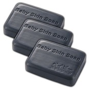 Baby skin soap ベイビースキンソープ (ベイビーちゃん)80gx3個 洗顔石鹸 固形石鹸 ベビースキンソープ 株式会社生雲