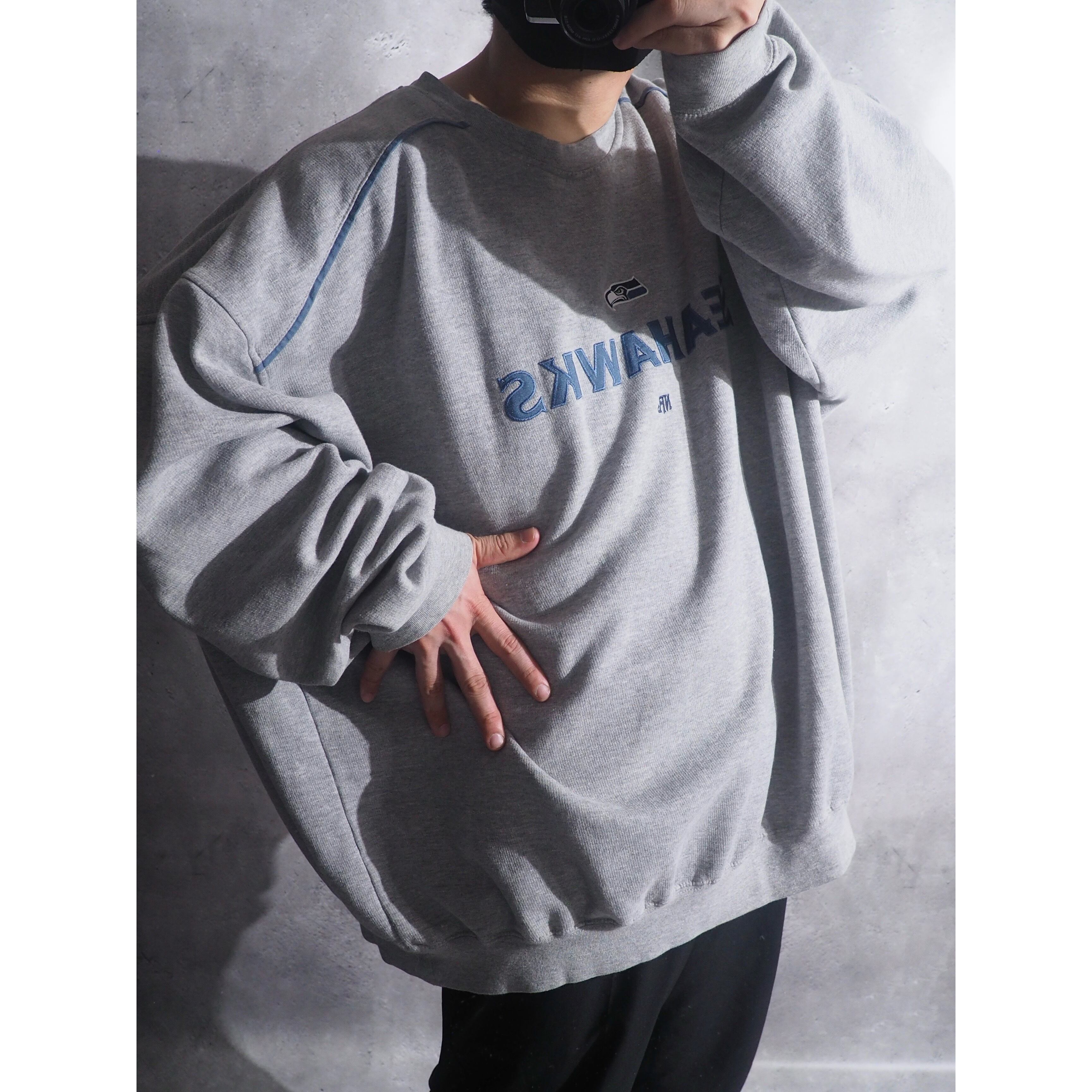 " NFL - Seahawks " King Over silhouette sweat shirt