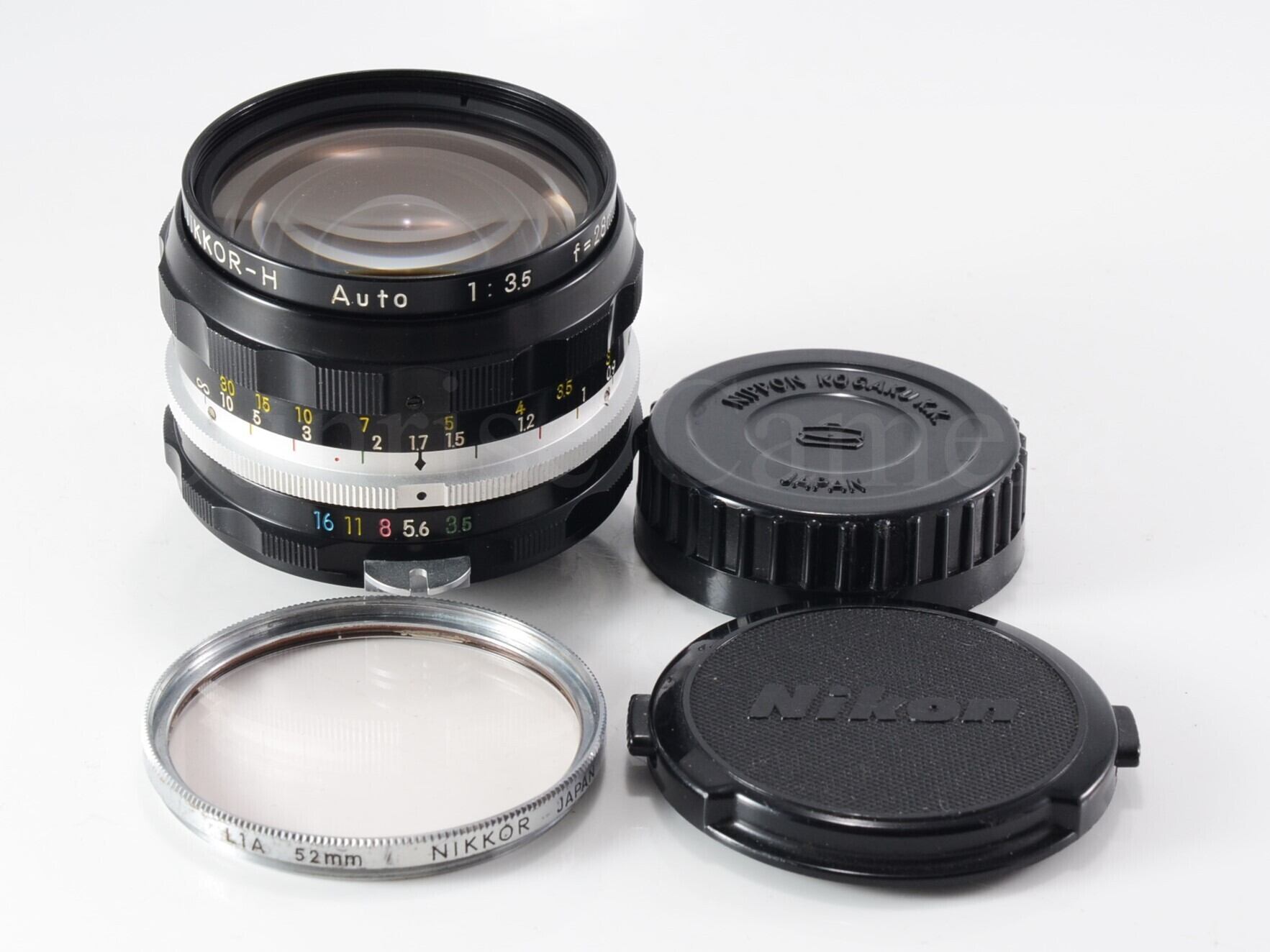 Nikon NIKKOR H Auto 28mm F3.5 ニコン フィルムカメラ用レンズ (61400