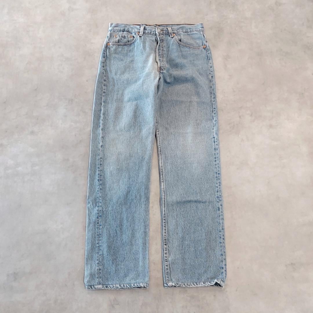 リーバイス501 Levis W33 デニム 青 90s USA製 エルパソ