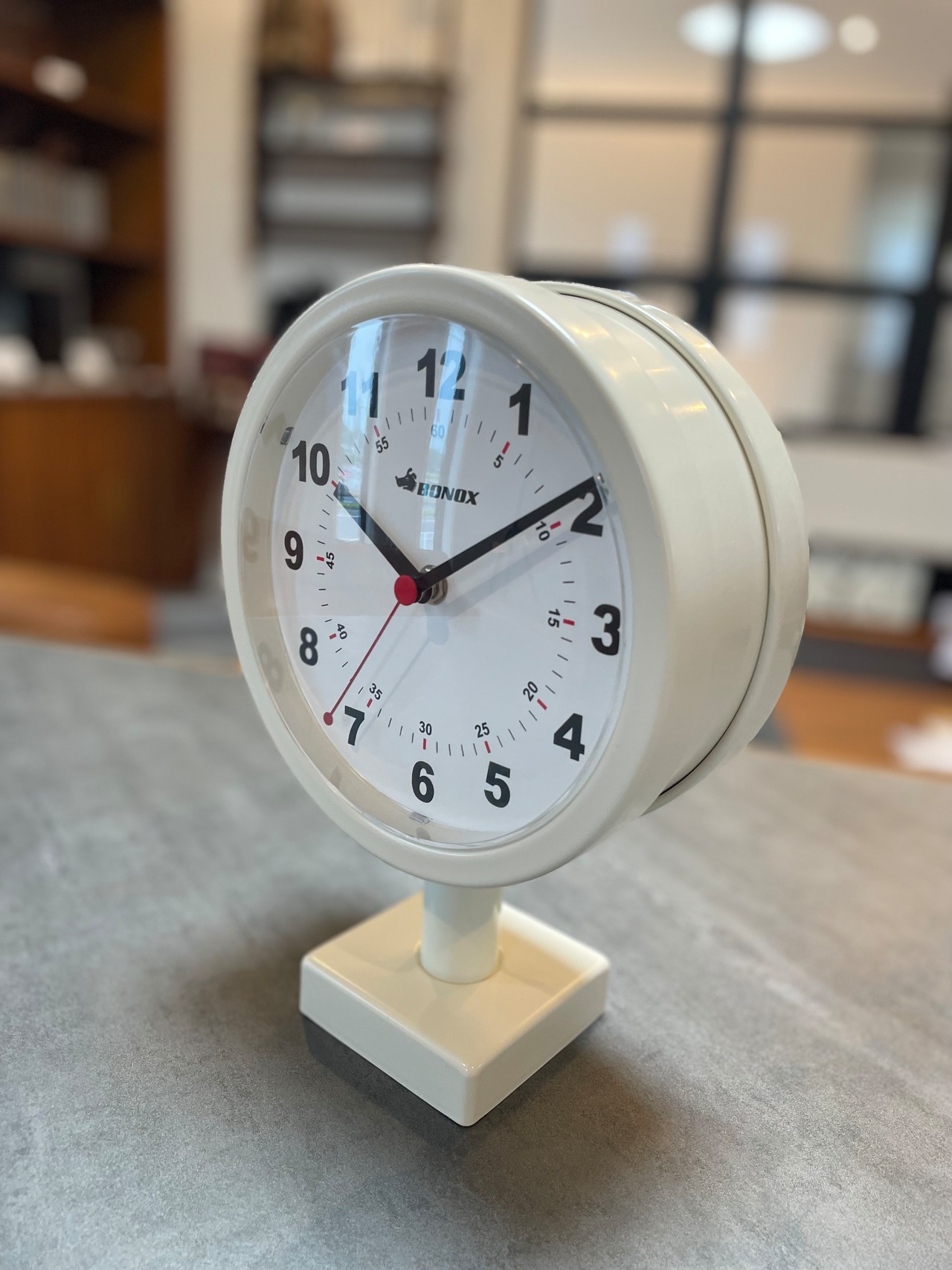 【DULTON】ダブルフェイスクロック 170D アイボリー 時計