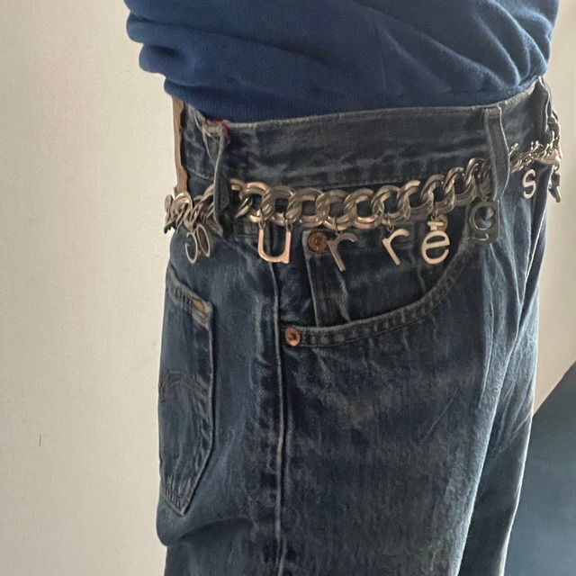 COURREGES CHAIN BELT