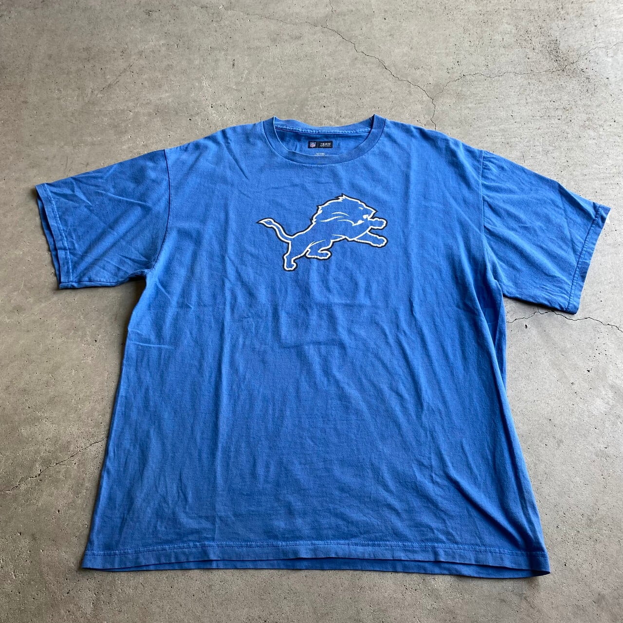 NFL デトロイトライオンズ Detroit Lions チームロゴ プリントTシャツ