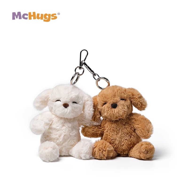 McHugs Snuggle Dog Charm ぬいぐるみ 犬 マックハグス MC600111 | 紅玉堂