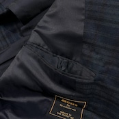 70s Kent ケント VAN JAC ヴァンヂャケット シャドーチェック柄 金ボタン 2B テーラードジャケット ブレザー サイズ 95 /ビンテージ