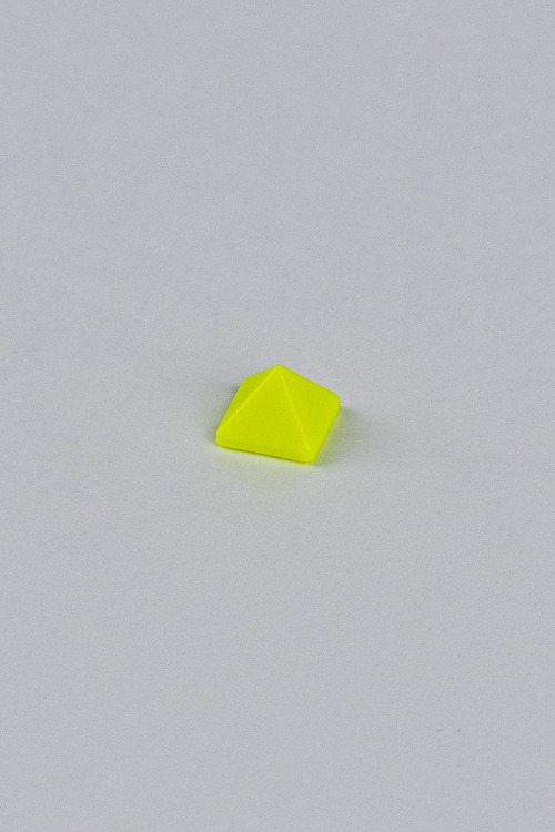QUADRATA 8x8mm h5.0 FLUOYELLOW /Opaco