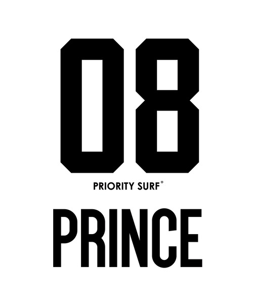 【ロンパース 5.6oz バックプリント】 PRIORITY SURF® PRINCE Tシャツ ファミリー ペアTシャツ ホワイトの商品画像3
