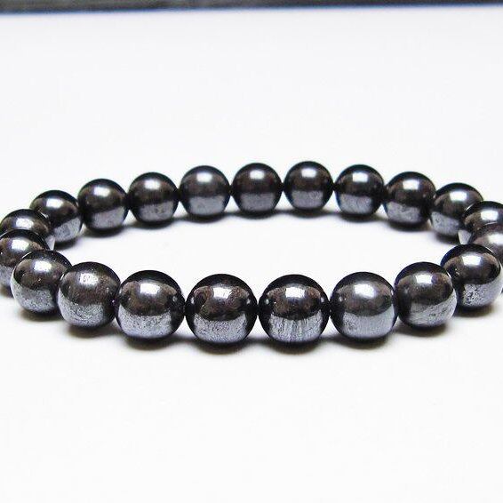 スギライト ブレスレット 9mm ブラックスギライト ブレス 一点物 メール便可 [M便 1/10] 111-42959