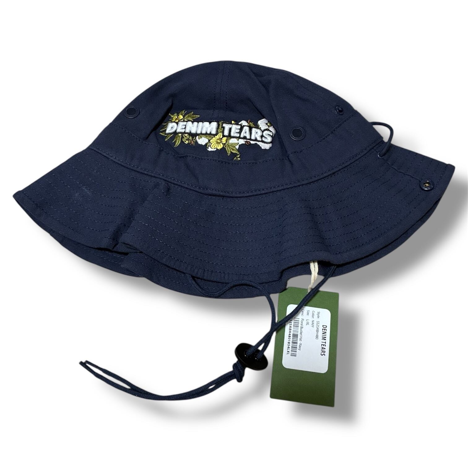 Denim Tears デニムティアーズ Cotton Floral Logo Bucket Hat ハット