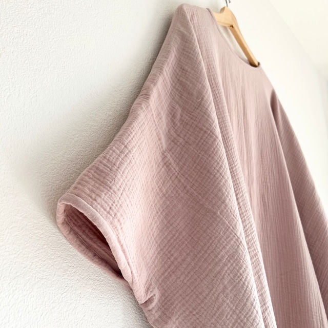 【1月4日(日)20:00再販売スタート】 <一重タイプ>癒の家の優しいガーゼマント(よもぎ蒸しマント)