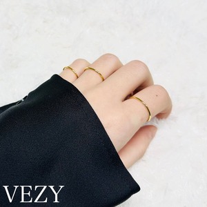 S925 ring simple silver&gold item no.SER02 SER01