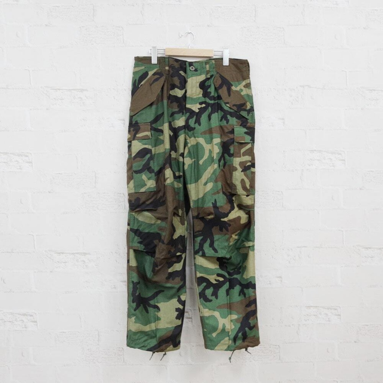 【MILITARY DEADSTOCK(ミリタリーデッドストック)】US ARMY M-65 FIELDPANTS WOODLANDCAMO ユーエスアーミーM-65 フィールドパンツ ウッドランドカモ デッドストック