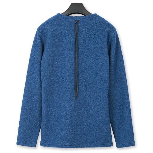 ストラム　リサイクル ウール テディーフリース クルーネック ロングスリーブ T STRUM ストラム アパレル ウェア】クルーネックロングスリーブT