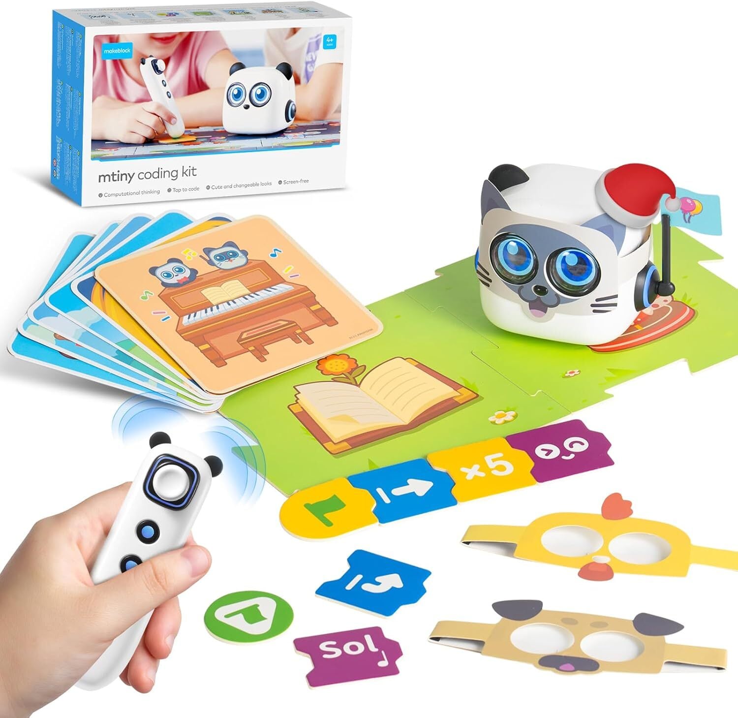 makeblock mTiny プログラミングキット Makeblock mTiny (エムタイニー) プログラミングキット/幼児 教材付き