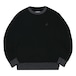 WHIMSY / REFLECTIVE RINGER SWEATER BLACK