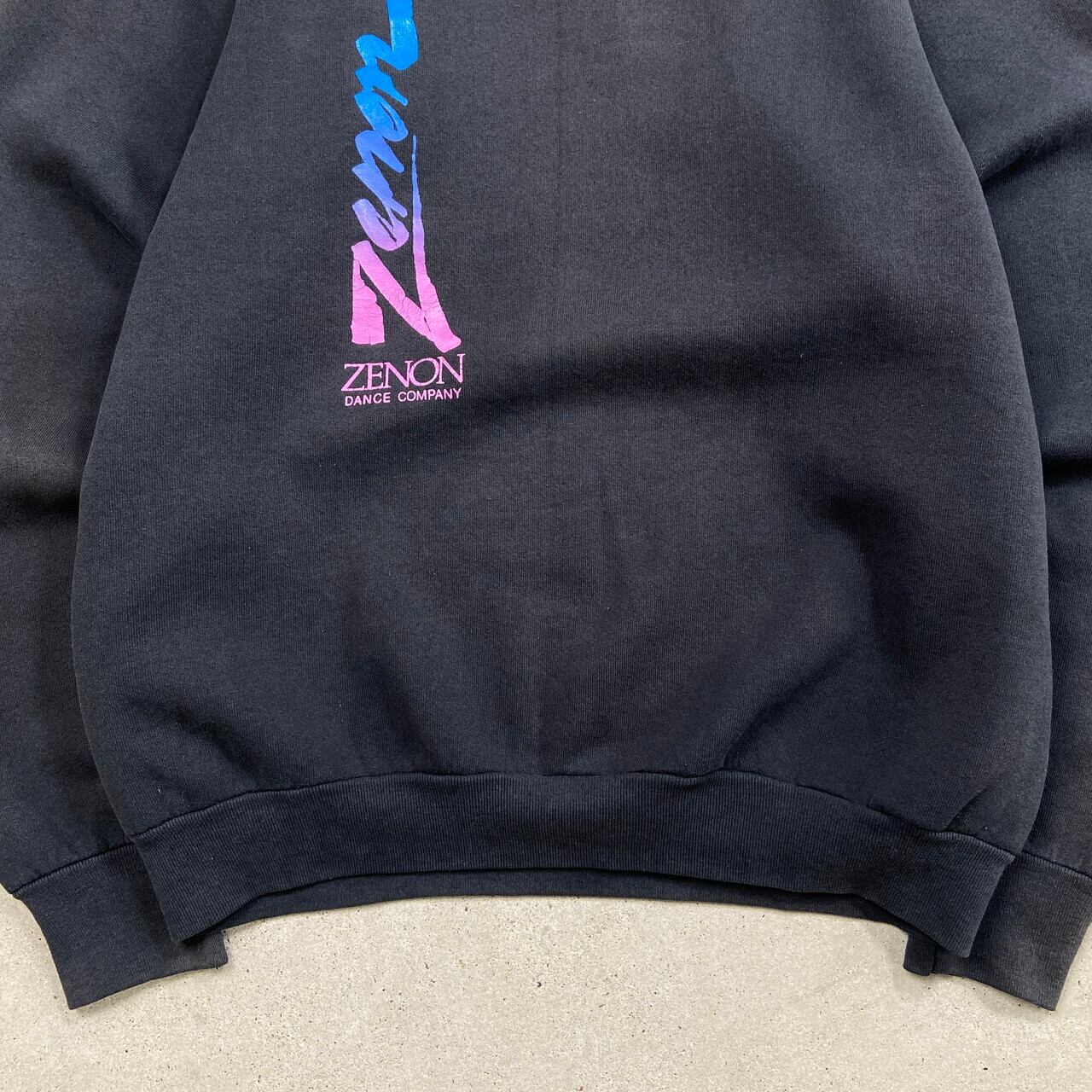 90年代 USA製 ZENON DANCE COMPANY スウェットシャツ ラグラン 90年代 USA製 ZENON DANCE COMPANY スウェットシャツ ラグラン