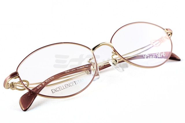 Line Art メガネ Aria XL1753 BR オーバル アリア CHARMANT シャルマン ラインアート 鯖江 日本製 正規品-4枚目