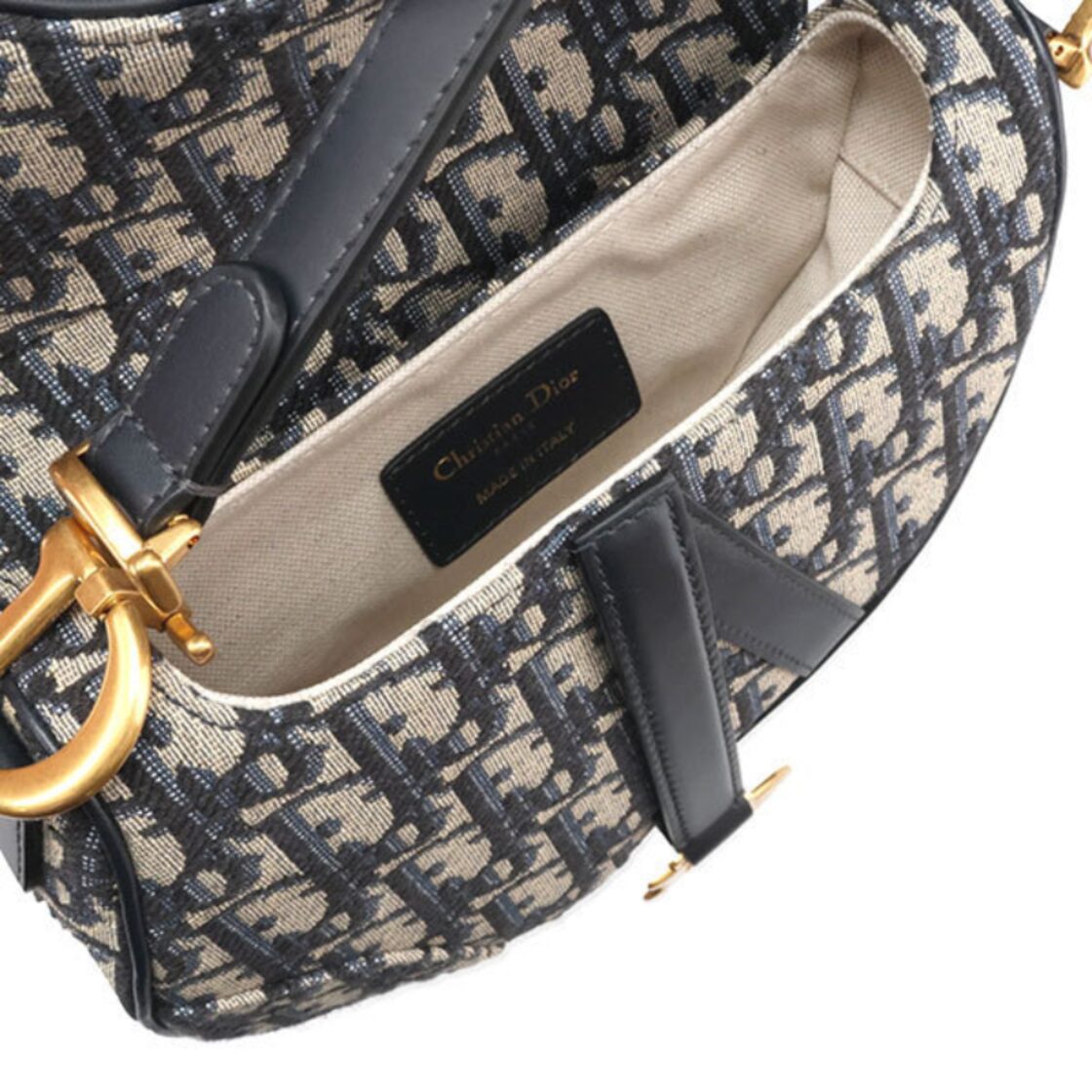 DIOR ディオール ショルダーストラップ付 ミニサドル バッグ 