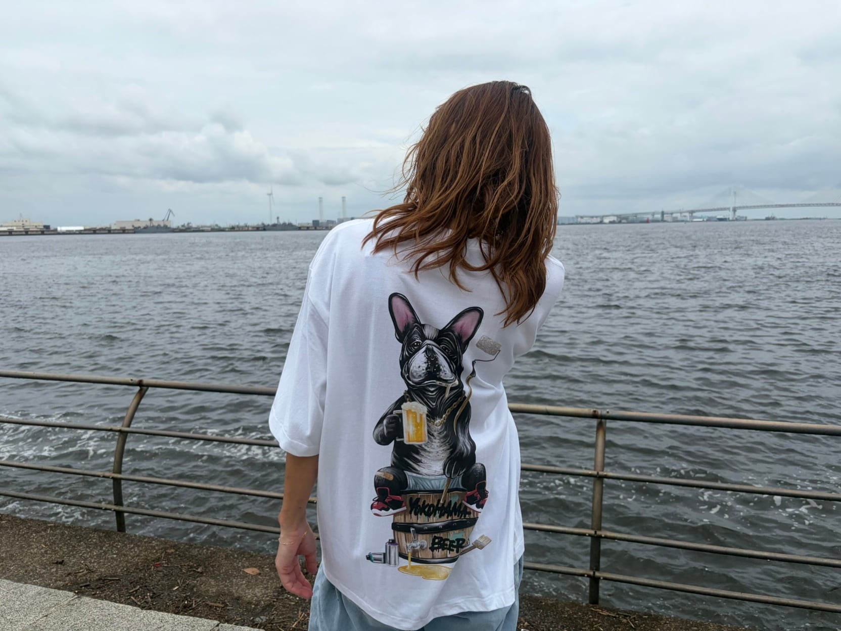 Street Art コラボレーション④【unomori 】ビッグシルエットTシャツ