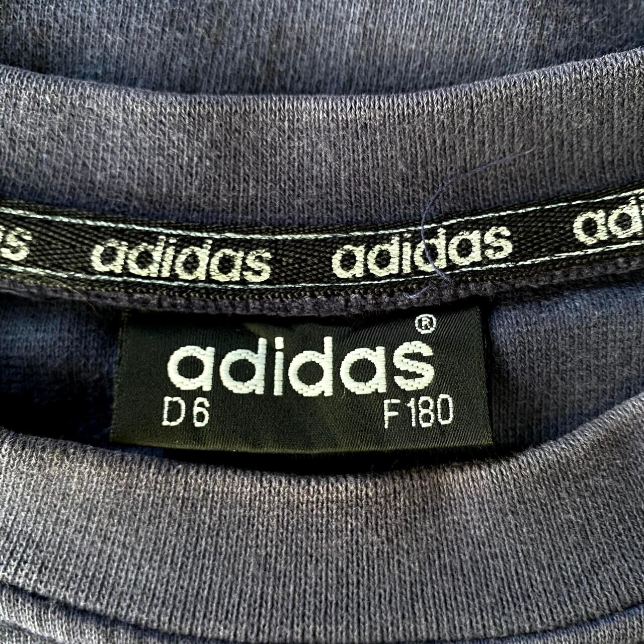 90年代 adidas アディダス ワンポイントロゴ スウェット メンズL 古着 ...