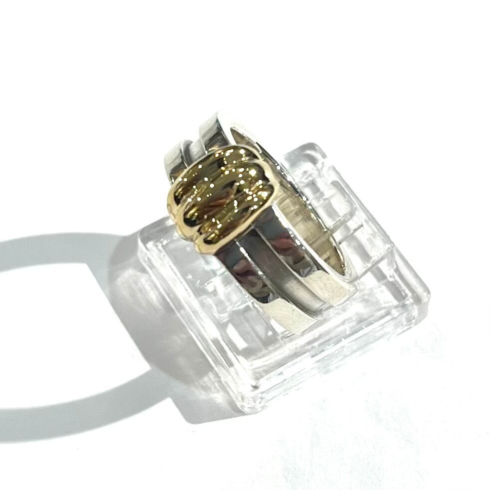 TIFFANY&CO】【11.5号】2487希少サイズ18K金 グルーブド ウィズ リング