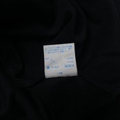 adabat アダバット アルファベットデザイン 半袖ポロシャツ 3/ブラック/ゴルフ