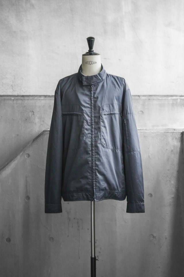 00's~ "Calvin Klein" Polyester Zip-up Blouson