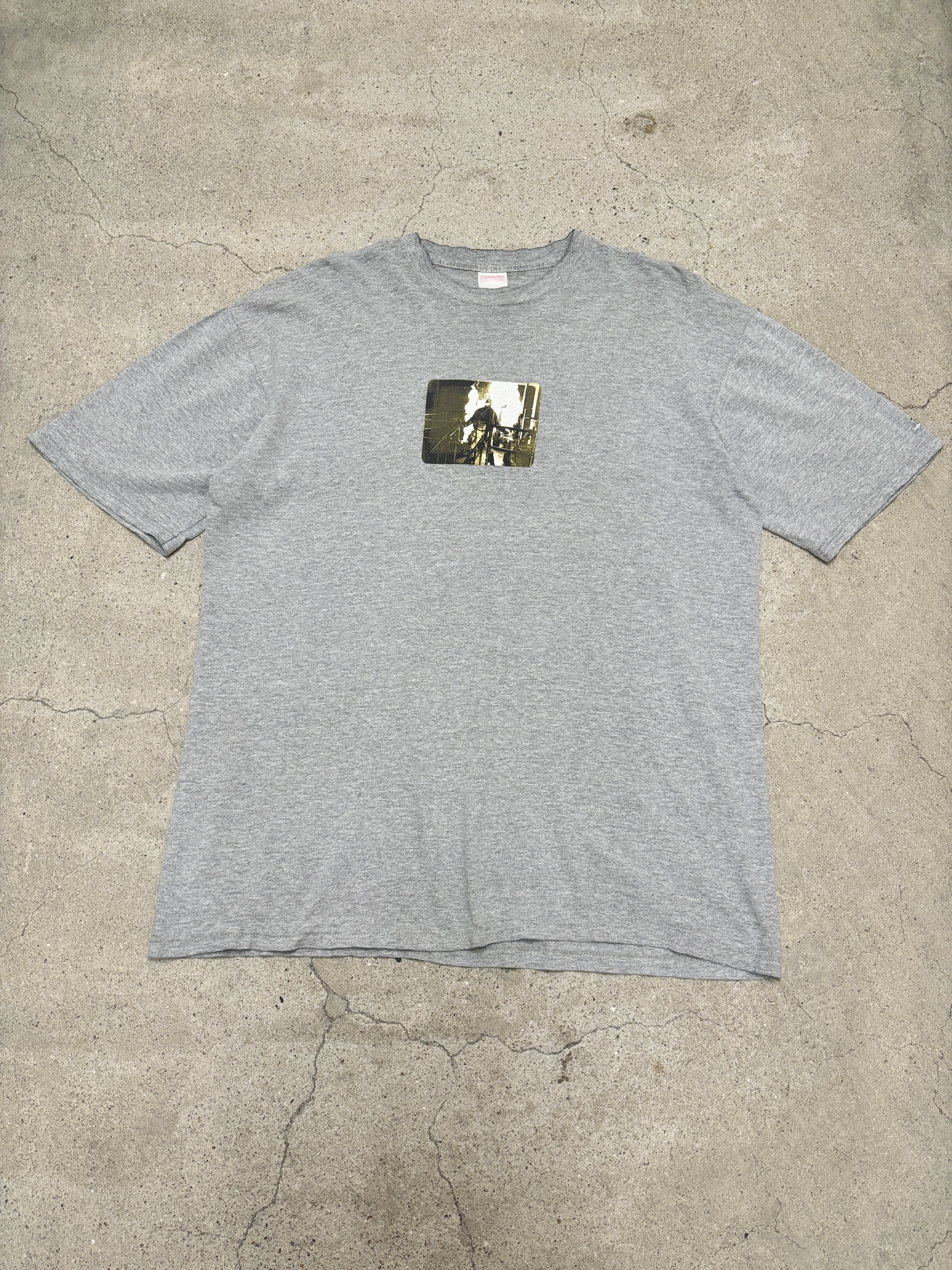 90s SUPREME × SSUR/TOP OF THE WORLD WHITE HEAT MOVIE Tee/1999年/XL