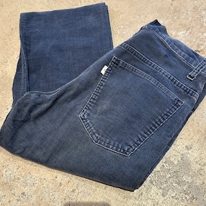 LEVI'S 519 CORDS PANT NAVY 実寸W31 L31