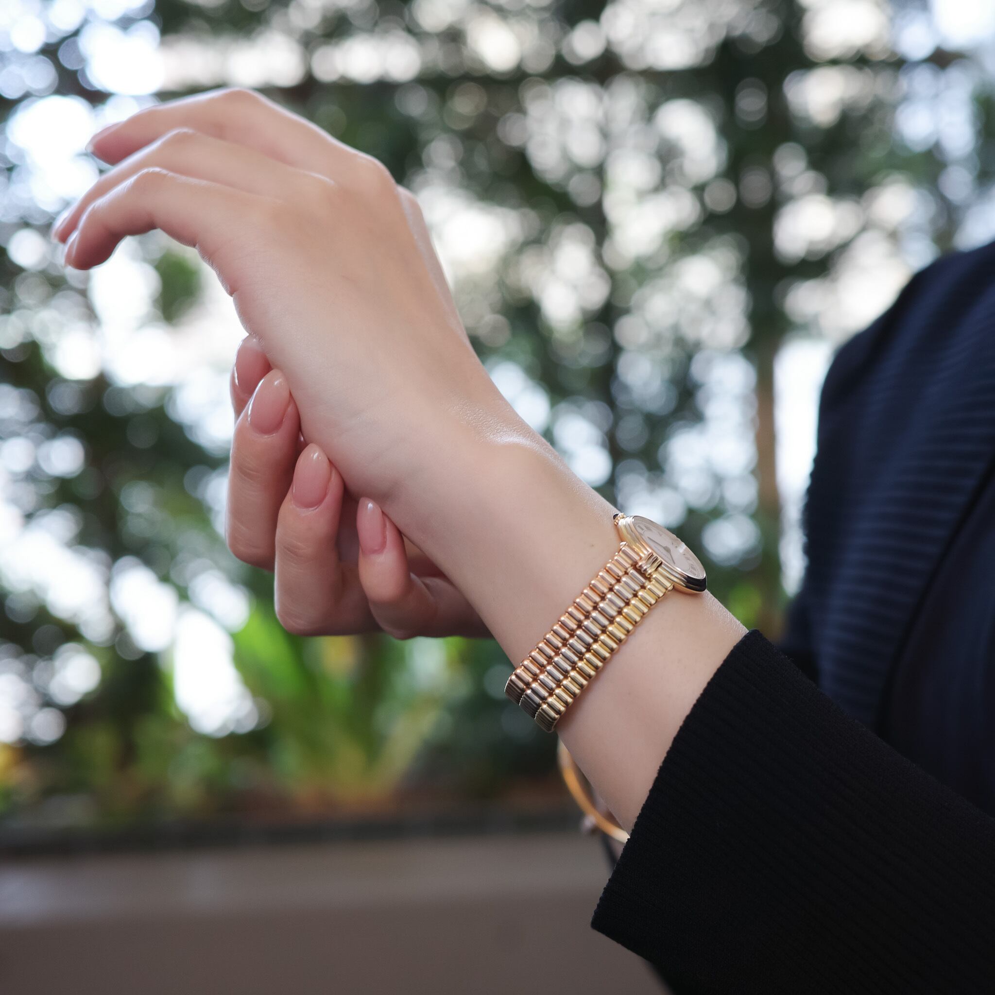 カルティエ トリニティ ヴァンドーム SM 金無垢 ブレスレット | Ante