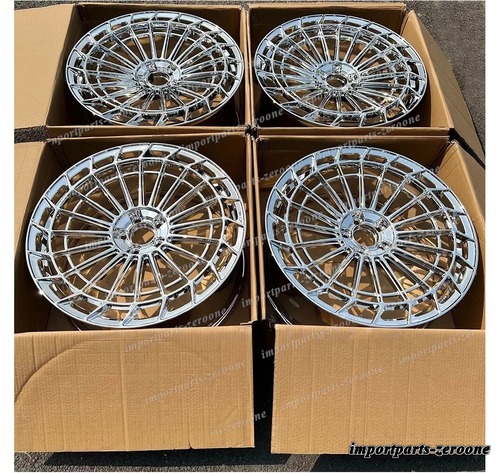 22インチ 新品クローム ホイール 2016+ BMW 7シリーズ G11 G12 740 750 -BRN-12698★