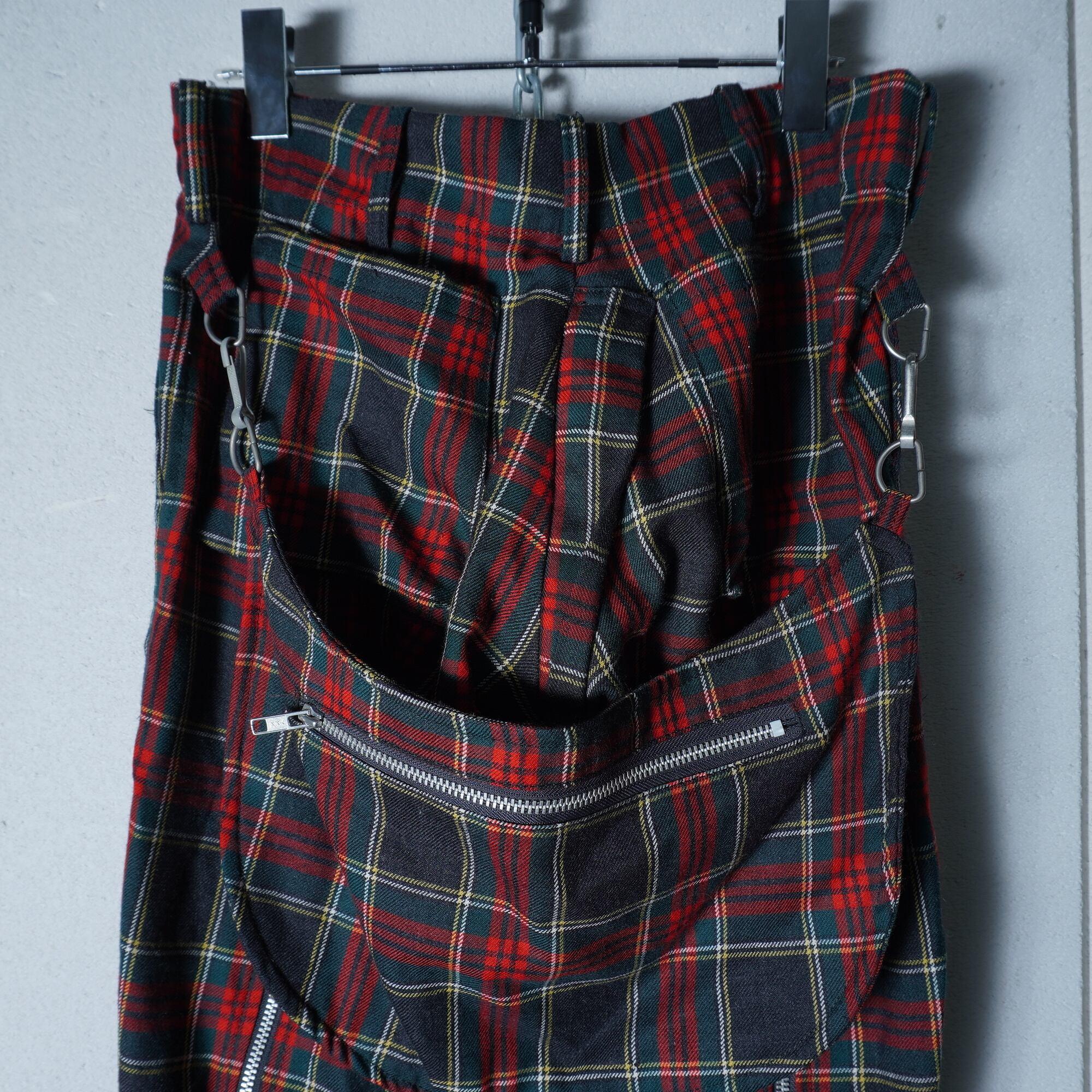 Vivienne Westwood】ヴィヴィアンウエストウッド フラップ付タータン