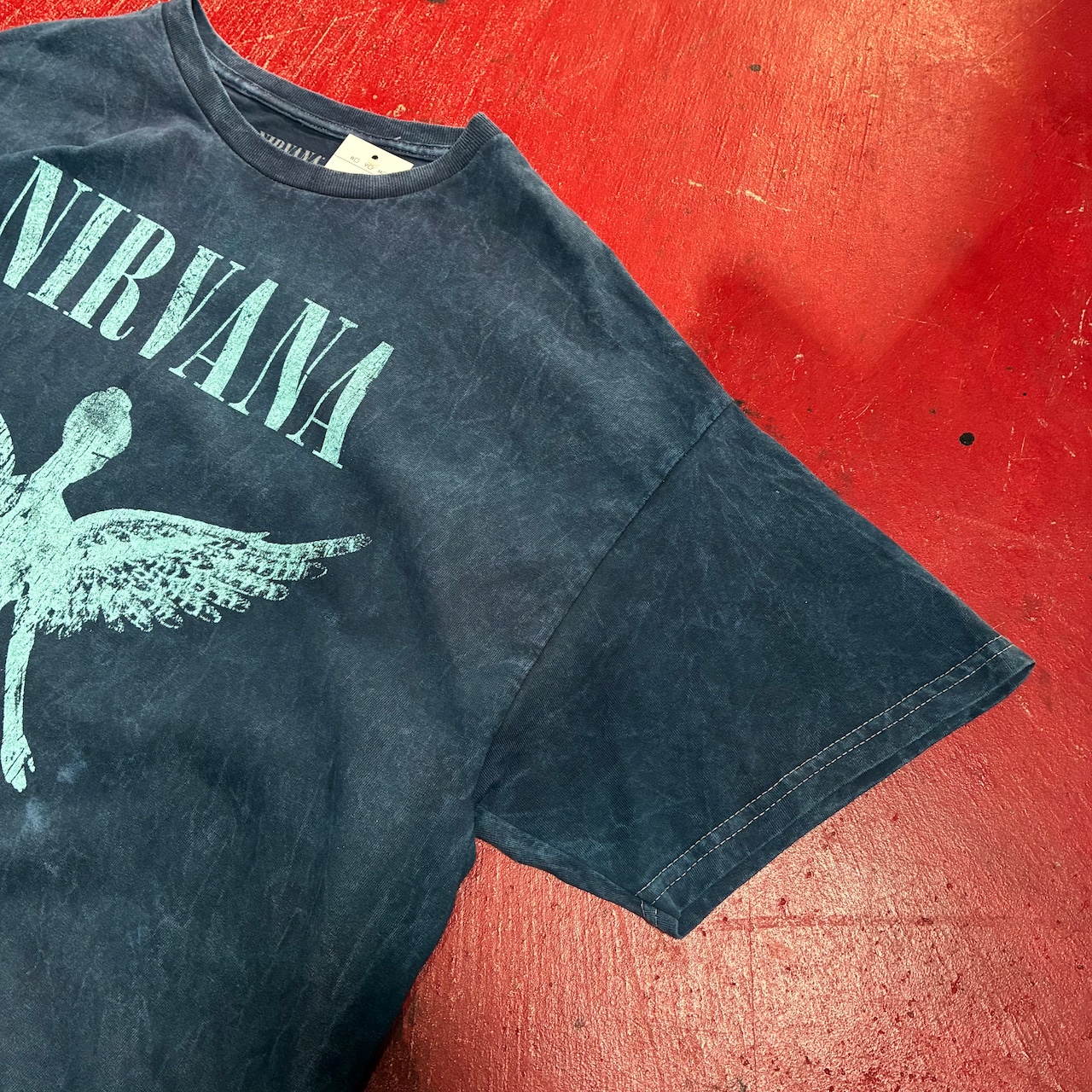 NIRVANA IN UTERO バンドTシャツ 青 ニルヴァーナ