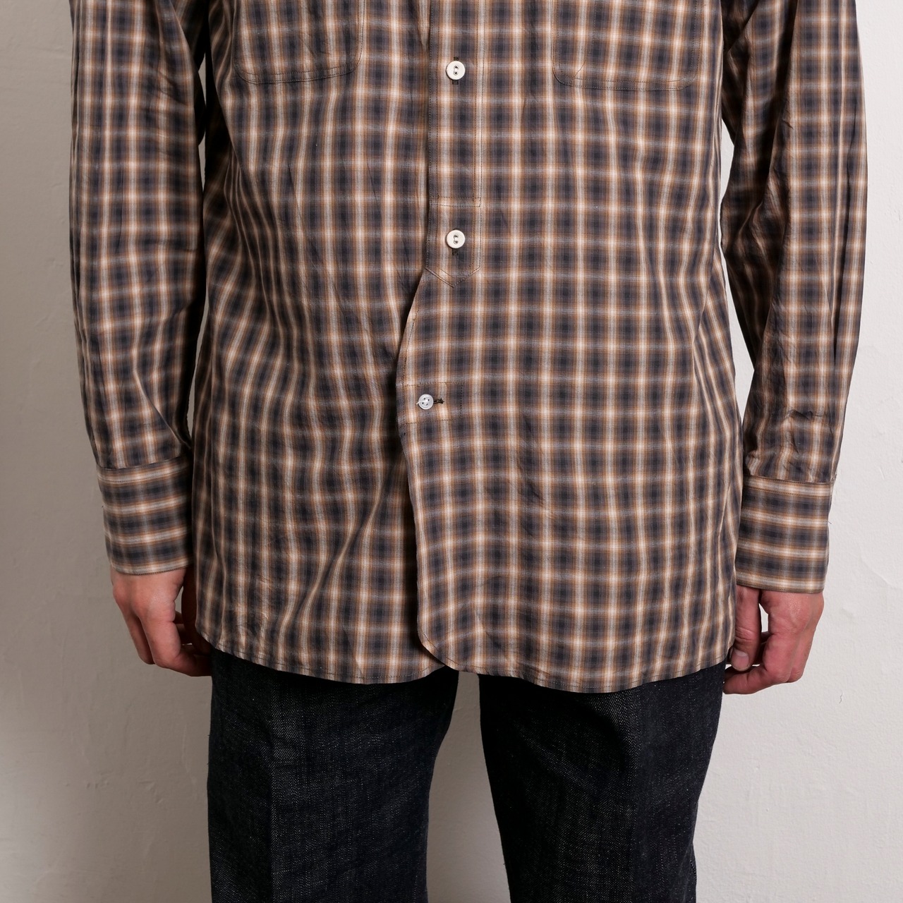 Livingstone【リヴィングストーン】・685M-663C・C/#38 Brown Check