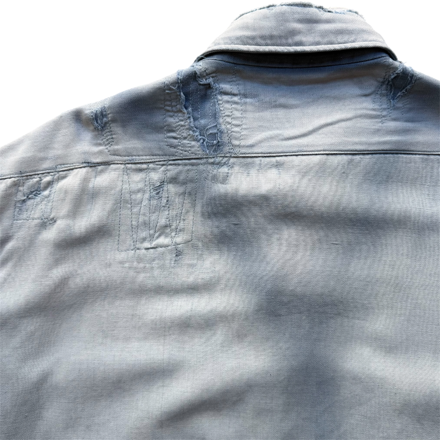 Cut-Off Sleeveless Shirt