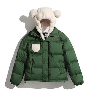 SALE 送料無料【HIPANDA ハイパンダ】レディース ダウンジャケット WOMEN'S  DOWN JACKET / WHITE・BLACK・ORANGE・GREEN