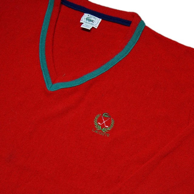 80's ~ IZOD LACOSTE knit sweater