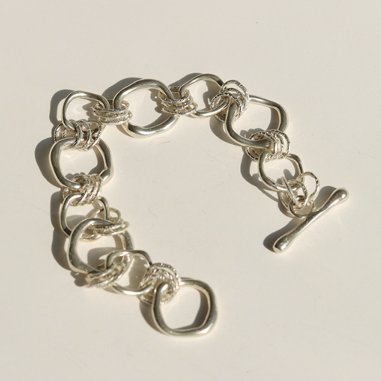 silver925 ring  design bracelet