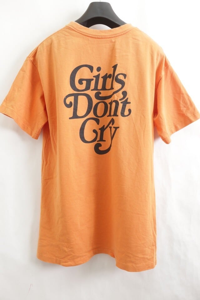 READYMADE × Girls Don't Cry LOGO TEE ORANGE LARGE GDC レディメイド ...