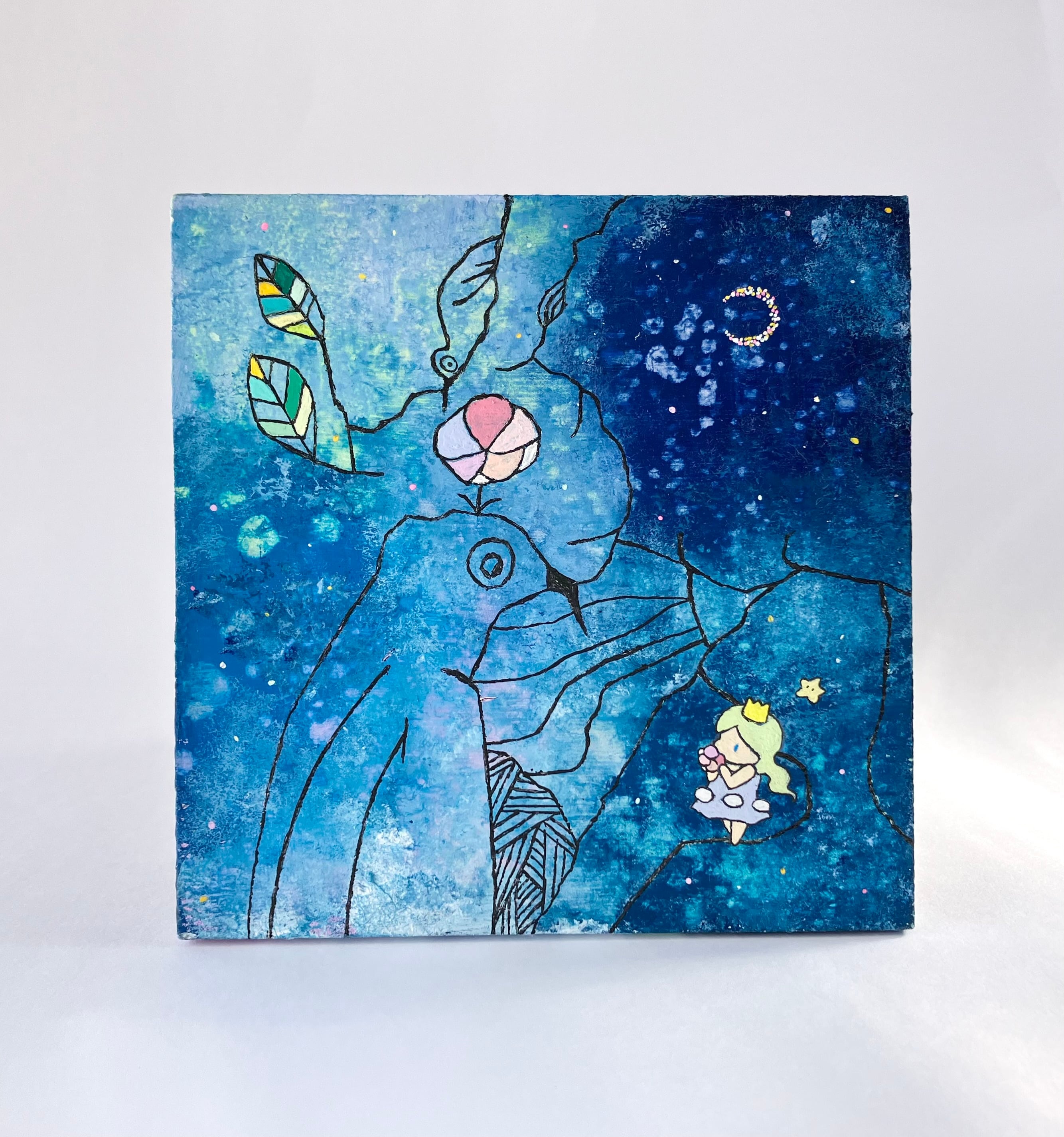 原画 10cm×10cm》おすそわけ | awainote