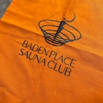 BADEN PLACE×RSB SAUNA CLUB TOTE BAG ORANGE