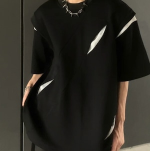 Niche Design Knife Cut Short Sleeve (MT1002)