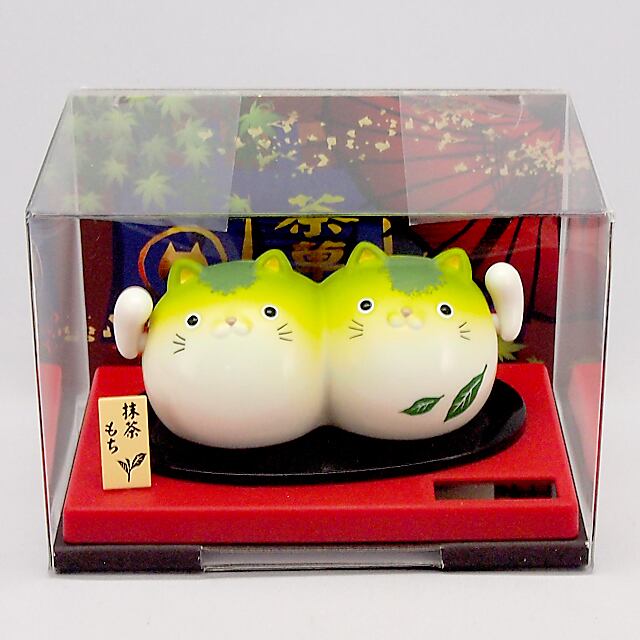 茶菓子ねこ （抹茶もち） | ねこや工業
