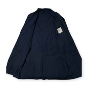 FICCE フィッチェ ヨシユキコニシ ロング ステンカラーコート M /ネイビー/ドン小西