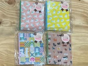 yukinoシール帳 全4種
