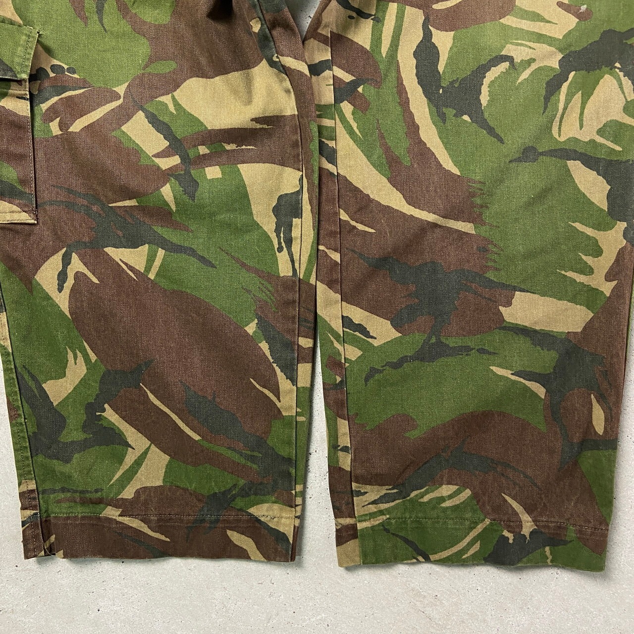 90年代 オランダ軍 ナイフポケット DPMカモ フィールドカーゴパンツ 