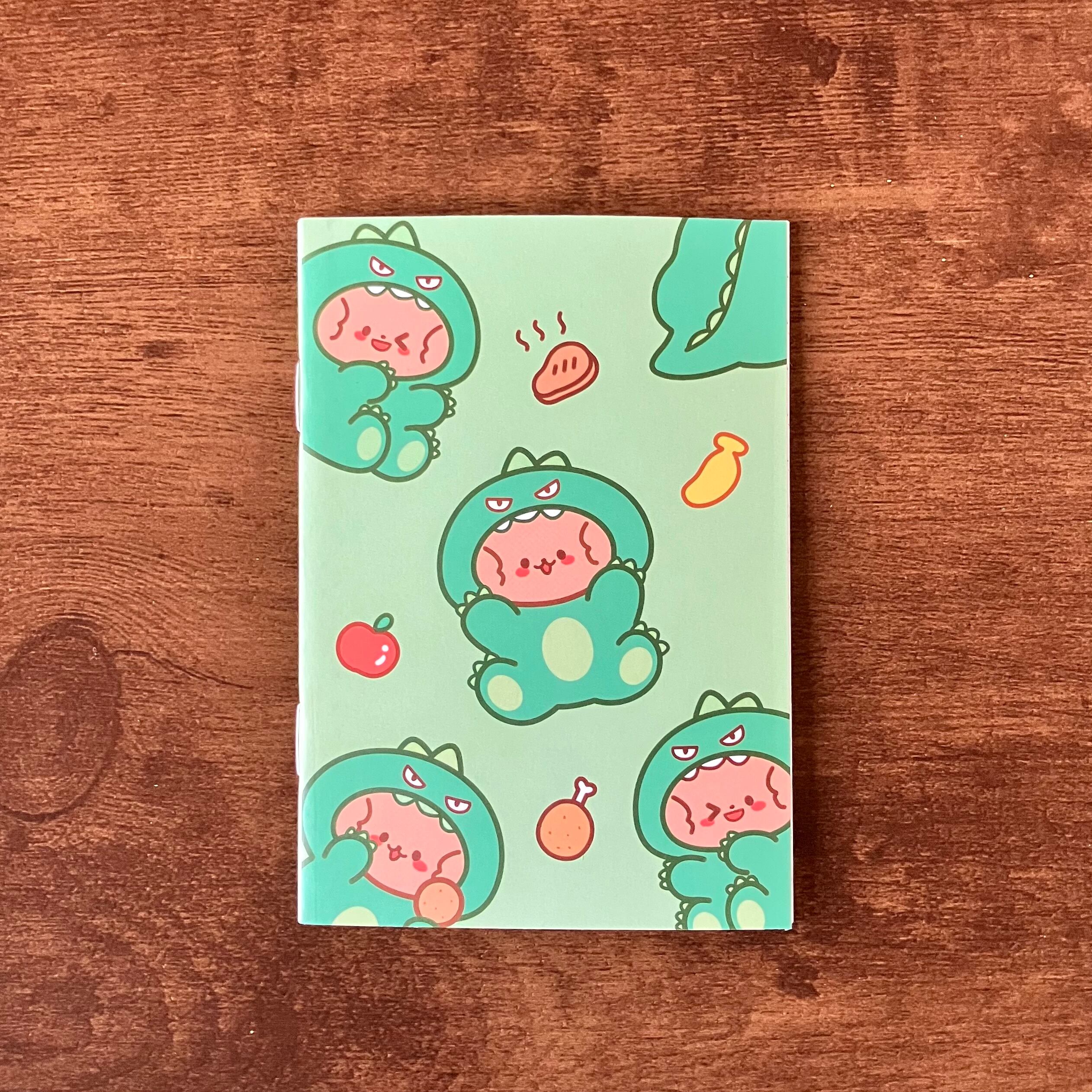 【4冊セット】手のひらサイズの豆ノート　輸入品