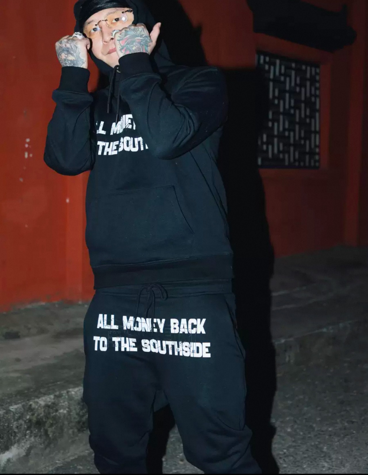 SSG krash logo setup hoodie pants - 6