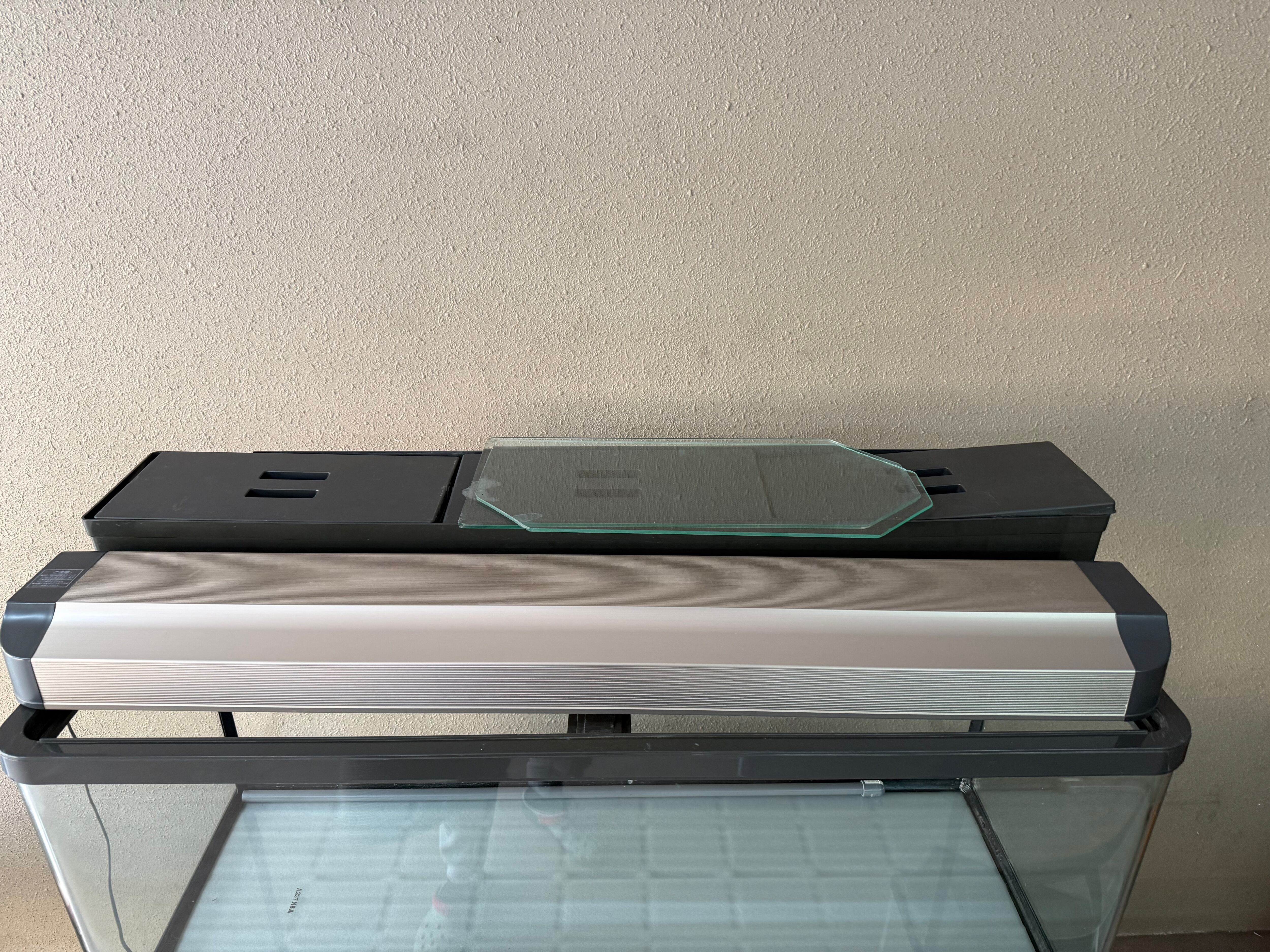中古水槽 ニッソー1200×450×450 上部濾過 水槽台セット | アクア